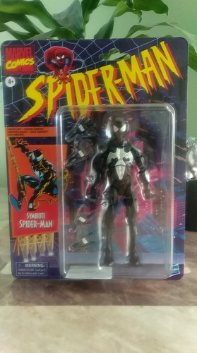 Spiderman Symbiote F3697 Marvel Legends Hasbro (Usado)