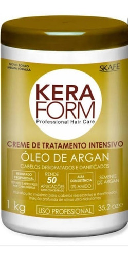 Keraform Tratamento Intensivo Óleo De Argan 1kg