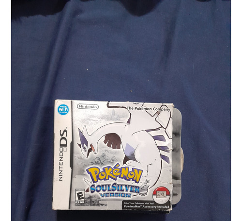 Pokemon Soulsilver Con Detalle En Caja Para Nintendo Ds