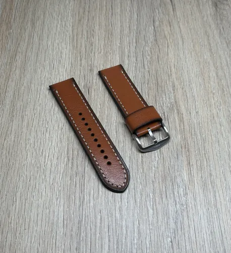 Correa Manilla Para Reloj Fossil Nate Jr1504 Marrón Original
