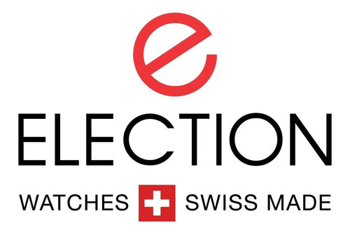 Reloj Hombre Election Suizo Cuero Y Cronografo E130415211