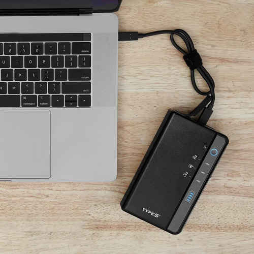 Arrancador Portatil Type-s P/ Auto Luz Led Powerbank 8000mah