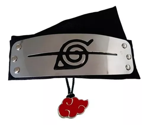 Bandana Cosplay Infantil Anime Naruto Aldeia Da Nuvem