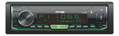 Som automotivo JC Power D192BM com USB e bluetooth