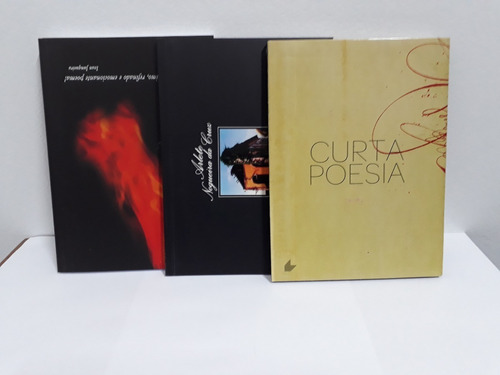 Dvd Curta Poesia (dvd Com Curtas Metragens + 2 Livros.