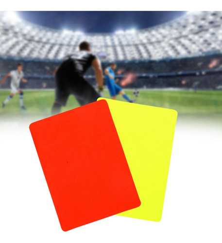 4 Juego De Cartas De Árbitro Deportivo, , Sólo Tarjeta