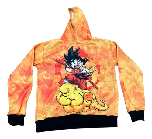 Buzo Tipo Canguro Animado Infantil - Frizado