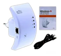 Comprar Repetidor Curvo Amplificador Señal Wifi 300 Mbps Rj45 Oferta