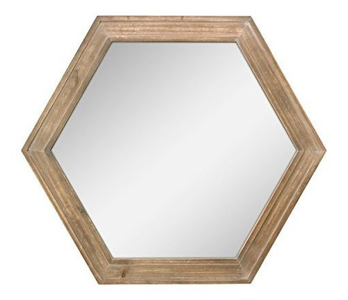 Stonebriar - Espejo De Pared Colgante Hexagonal Decorativo D