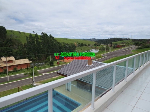 Casa Sobrado - Alto Padrão - Condomínio Fechado Em Paraibuna - 1023