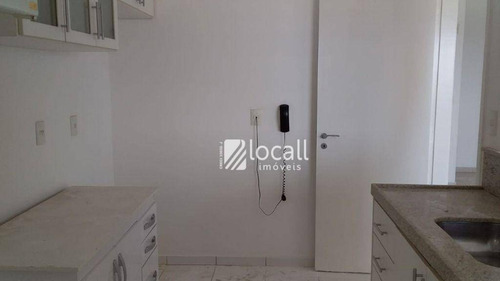 Imagem 7 de 14 de Apartamento Com 3 Dormitórios À Venda, 100 M² Por R$ 550.000,00 - Jardim Vivendas - São José Do Rio Preto/sp - Ap3034