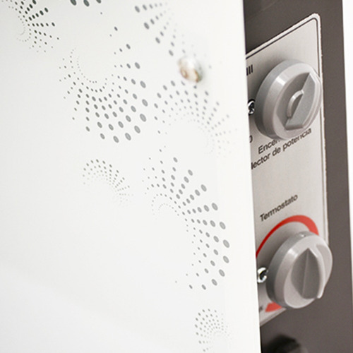 Panel calefactor eléctrico Protalia CH2000A negro 220V-240V