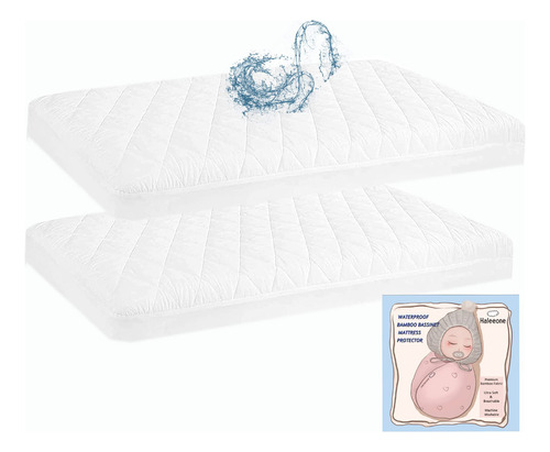 Angelbliss - Cubrecolchon Rectangular Impermeable Para Cuna