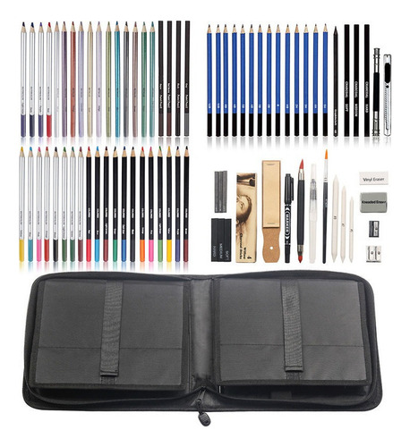 Para Kit Profissional Arte Lápis Desenho E Esboço