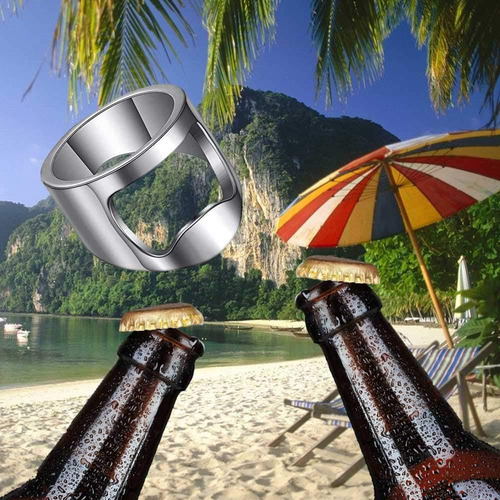 Anillo Abridor De Botellas, Herramienta Creativa Y Versátil