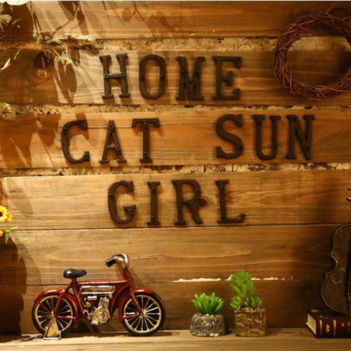 Letras De Números De Casa De Bricolaje 3 Piezas