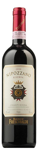 Pack De 6 Vino Tinto Frescobaldi Nipozzano Riserva 750 Ml