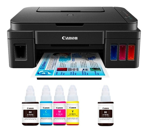 Impresora Multifuncional Canon Tinta Continua  G2101 Ecotank