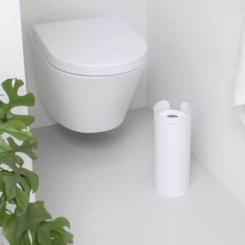 Imagen 6 de 10 de Dispenser De Papel Higienico Brabantia Blanco