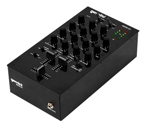 Mixer Dj Analógico 2 Canais 3 Vias Bluetooth Gemini Mxr01bt