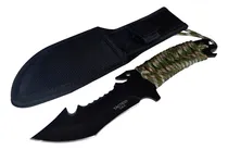 Comprar Cuchillo Combate Táctico Militar Caza Paracord 5 En 1