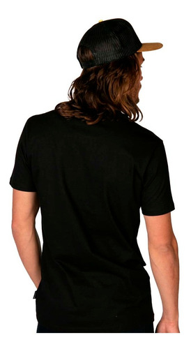 Imagen 2 de 6 de Remera Billabong Fundamental Neutral Tee Negro Hombre