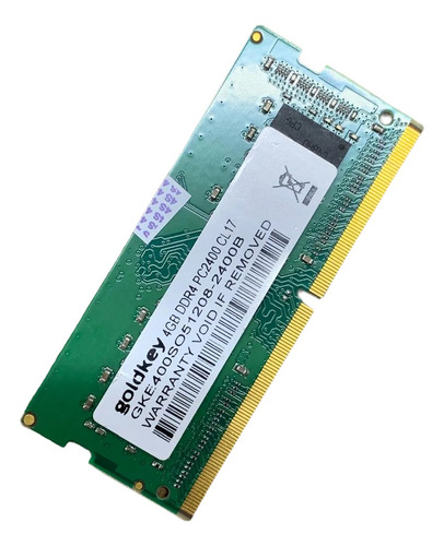 Memoria Notebook Ddr4 Goldkey 4gb 2400 Gke400s051208-2400b