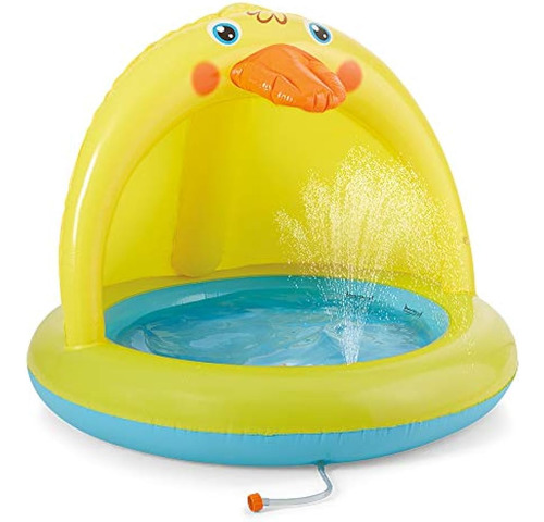 Piscina Para Bebés Con Sombra Hinchada, Piscina Para Juegos 