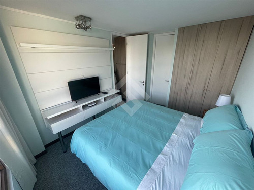 Departamento Amoblado En Venta, Con 1 Dormitorio, Las Condes
