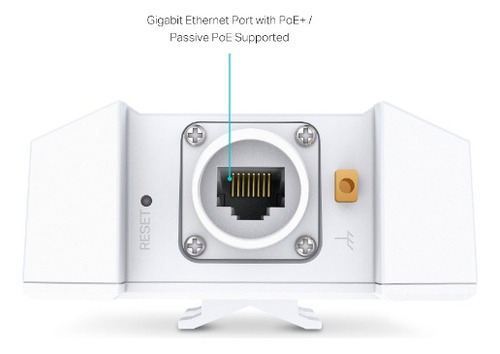 Tplink Ponto De Acesso Sem Fio Eap650-outdoor Wifi 6 Cor Branco