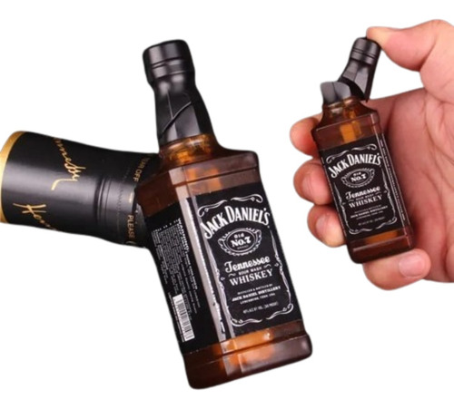 Encendedor Llavero Novedoso Botella De Jack Daniels Exclusiv