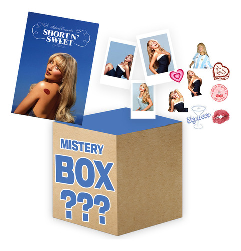 Box Sabrina Carpenter Please Please Please Poster Stickers