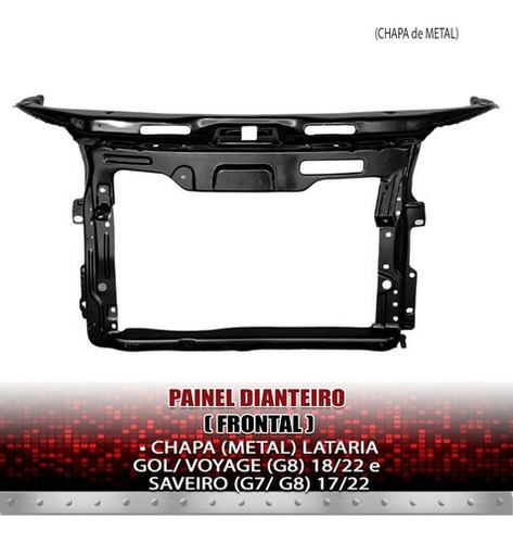 Painel Dianteiro Gol G8 2018 19 20 21 2022 Voyage Saveiro
