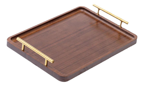 Bandeja De Madera Para Servir, Bandeja Para Mesa De 40x30cm