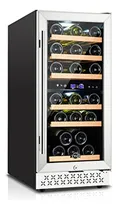 Comprar Enfriador De Vino Tylza 15  Con Doble Zona Y Capacidad Para 