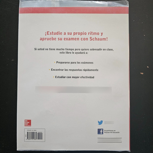Probabilidad Y Estadistica. Serie Schaum 4ta Edición (Usado)