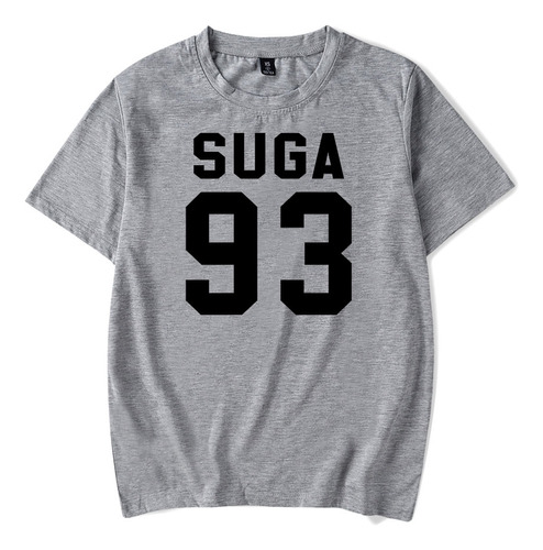 Camiseta Bts Suga 93 Merch Para Hombre, Manga Corta, Mujer,