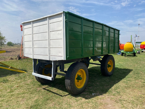 Acoplado Silero 8 Tt Con Barandas Rebatibles
