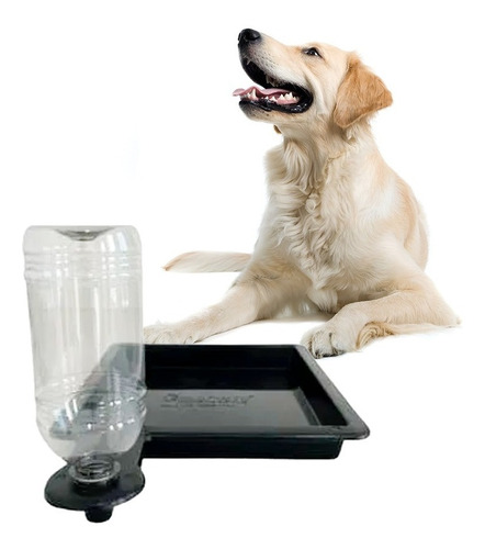 Imagem 1 de 10 de Kit  Alimentador De Água Automático Para Cães, Gatos, Etc.