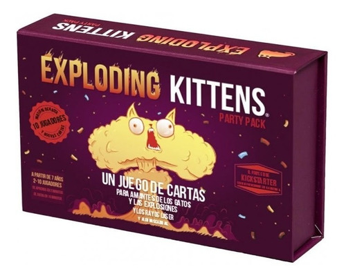 Exploding Kittens Party Pack 10 Judadores (skyship)