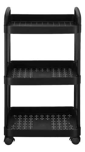 Rolling Cart Utility Cart, Carro Rodante De 3 Niveles Para D