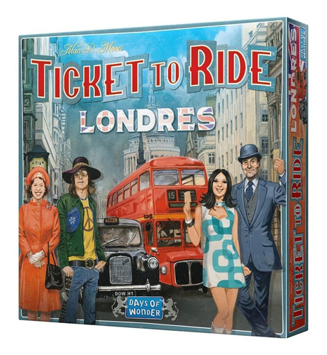 Juego De Mesa Ticket To Ride Londres Days Of Wonder Febo