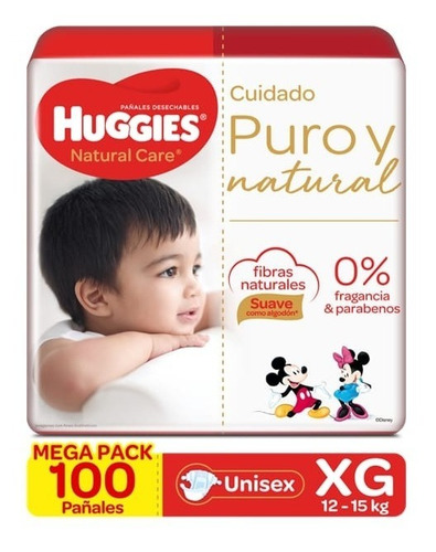 Pañales Huggies Etapa 4xg 100u - Unidad a $820