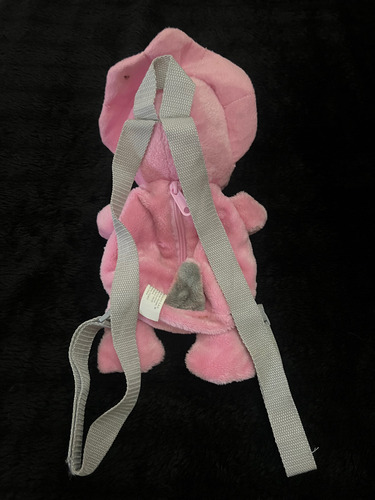 Dos Peluches Mochila Portachupetines Y Un Monedero Rosa Verde Naranja (Usado)