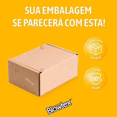 Imagem 3 de 7 de Preservativo Blowtex Retardante C/ 3 Unidades