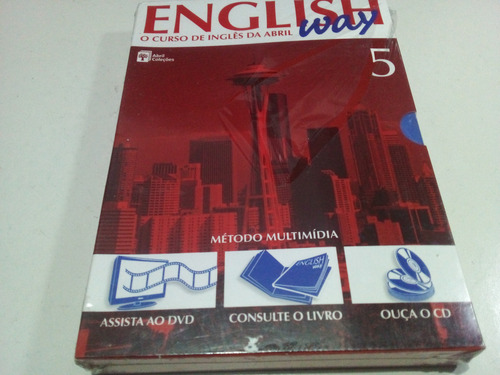 English Way 5-o Curso De Inglês Da Abril (lacrado)).
