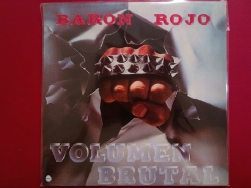Vinilo (lp) Baron Rojo Volumen Brutal Color Rojo 2014 Tz013