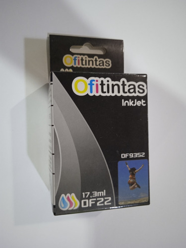 Imagen 1 de 2 de Cartucho Ofitintas Compatible Hp 22 Tricolor 17,3ml