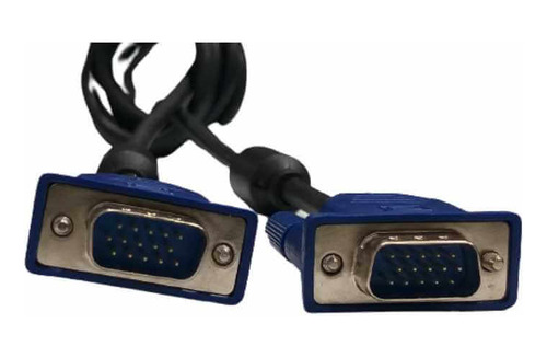 Imagem 4 de 5 de Kit 10 X Cabo Vga Macho Monitor Projetor Pc Tv Câmeras 1,5m