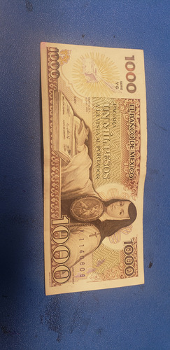 Billete Para Coleccion De 1000 Pesos
